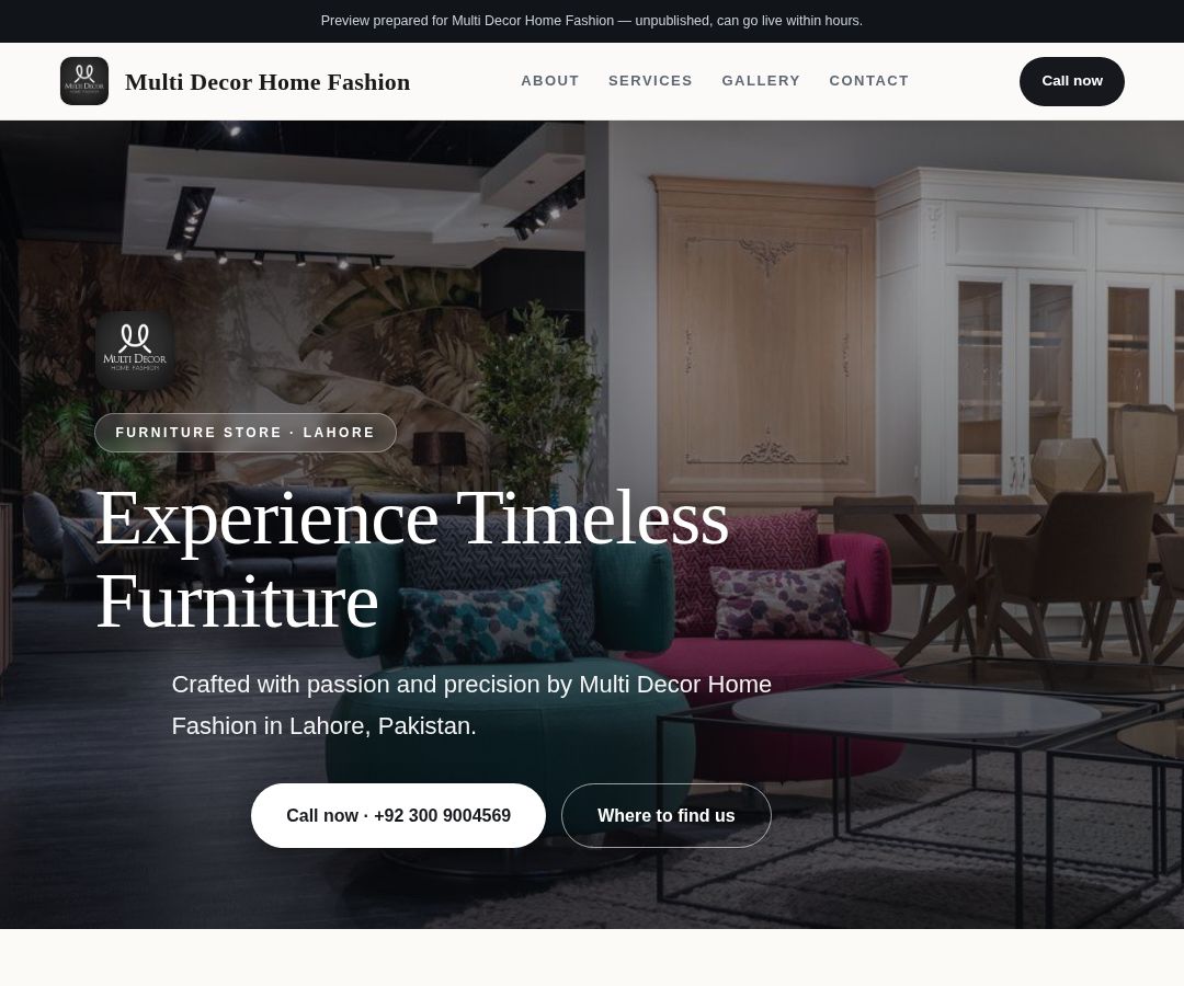 Multi Decor Home Fashion