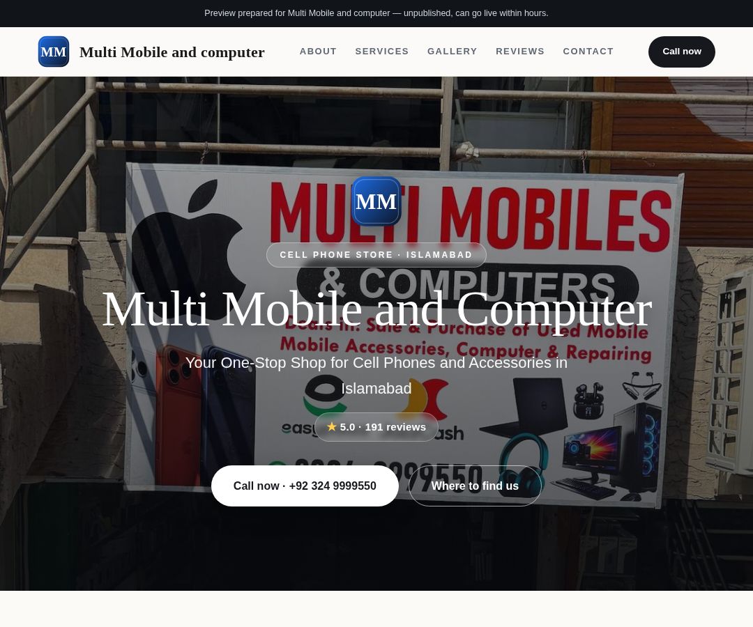 Multi Mobile and computer
