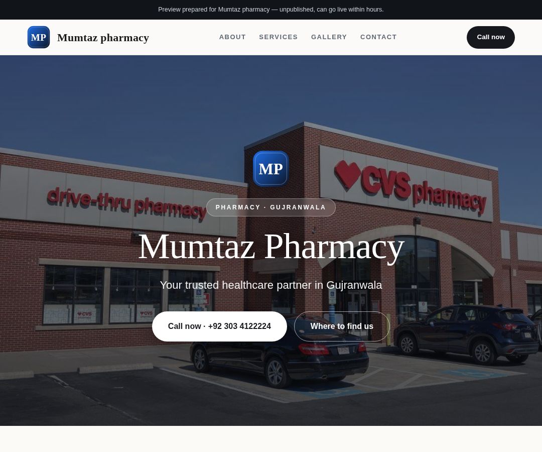 Mumtaz pharmacy