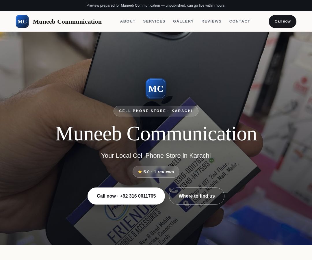 Muneeb Communication