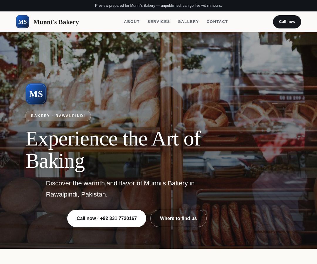 Munni's Bakery