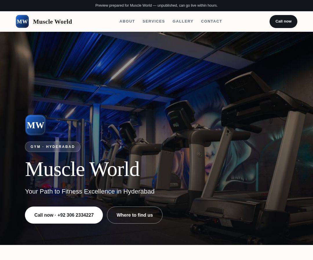 Muscle World