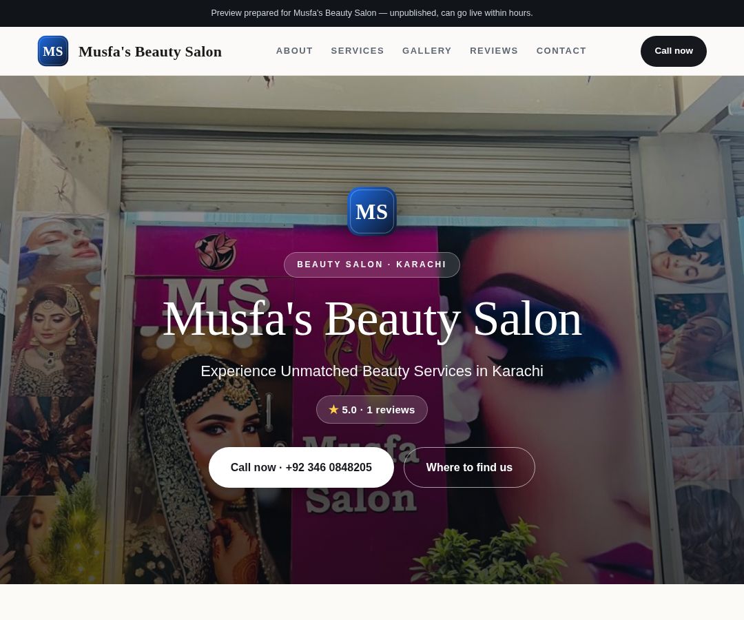Musfa's Beauty Salon