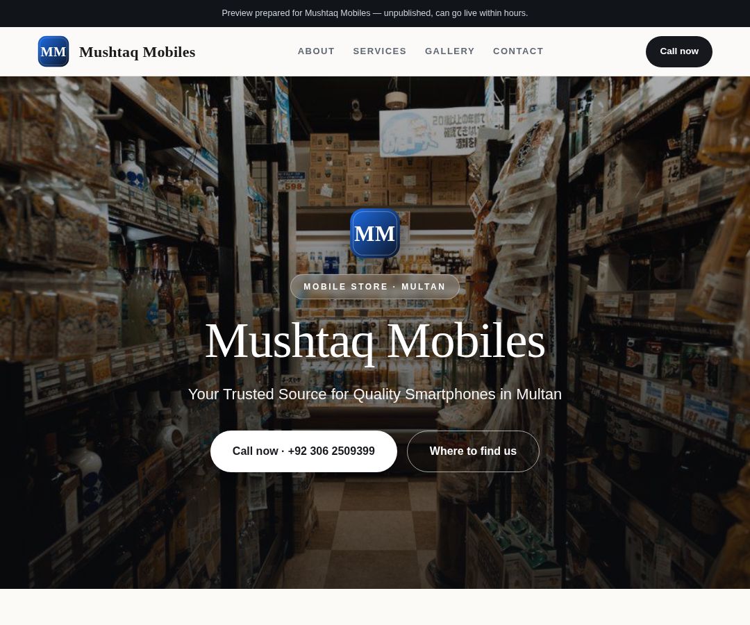 Mushtaq Mobiles