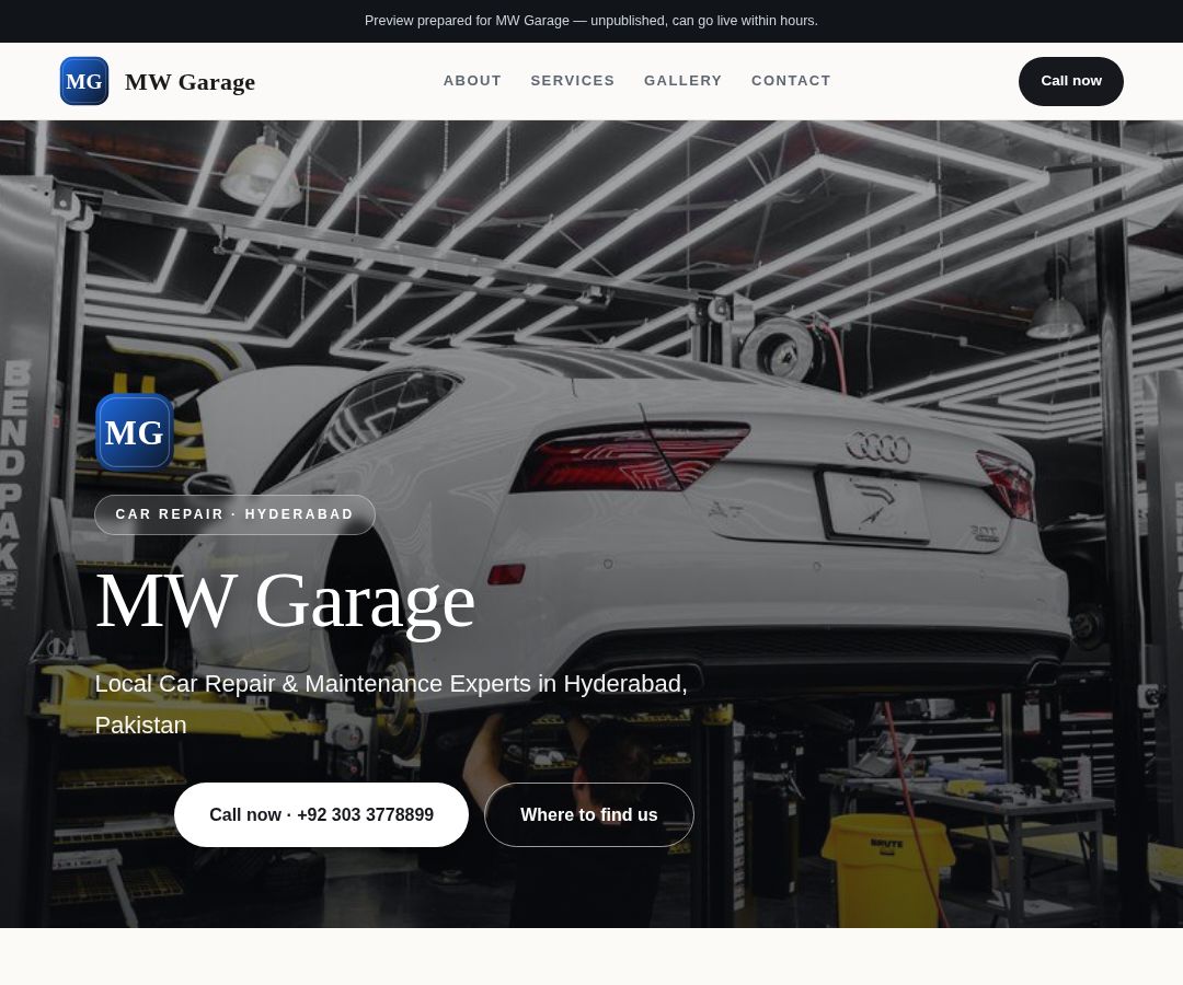 MW Garage