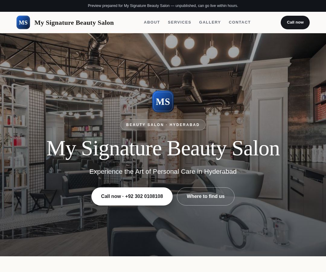 My Signature Beauty Salon