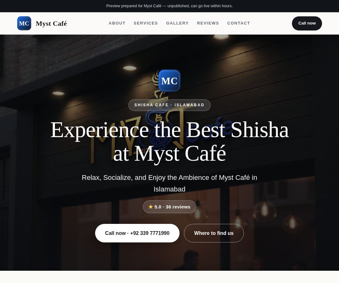 Myst Café