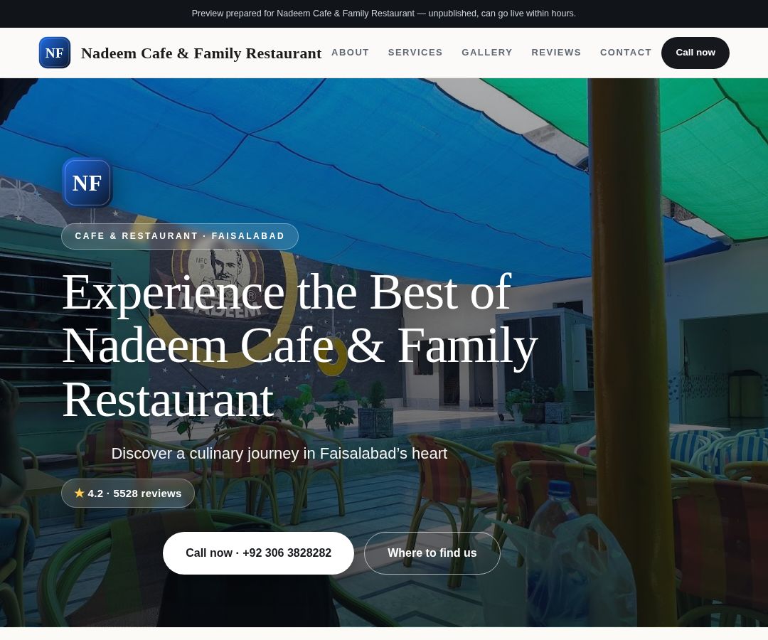 Nadeem Cafe & Family Restaurant