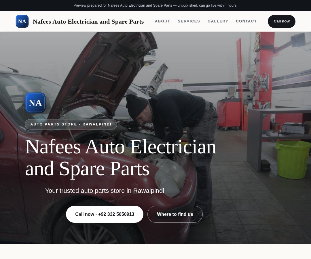 Nafees Auto Electrician and Spare Parts
