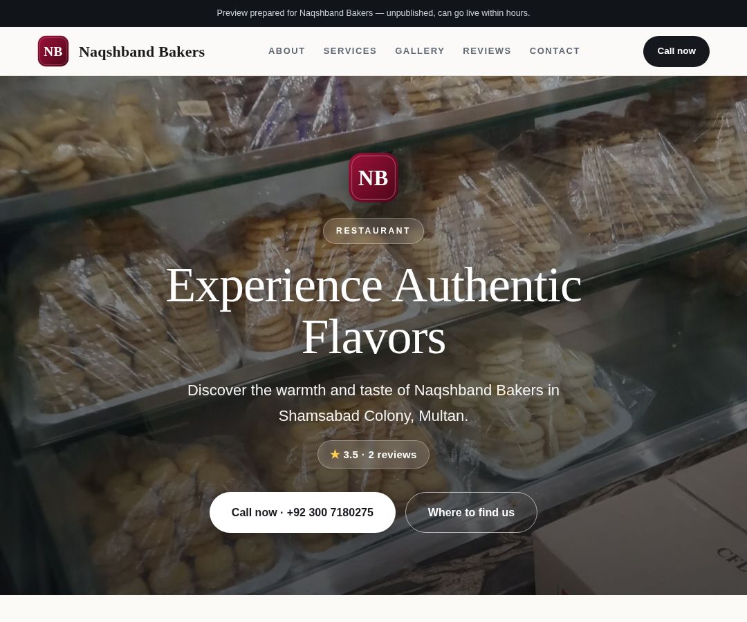 Naqshband Bakers