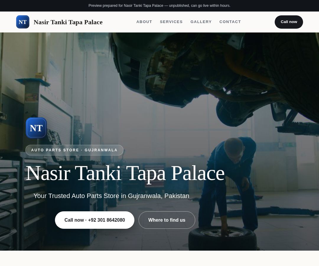 Nasir Tanki Tapa Palace