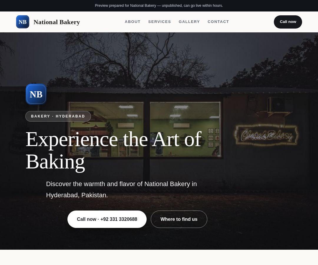 National Bakery