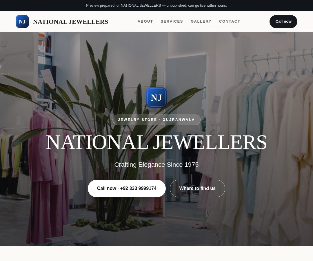 NATIONAL JEWELLERS