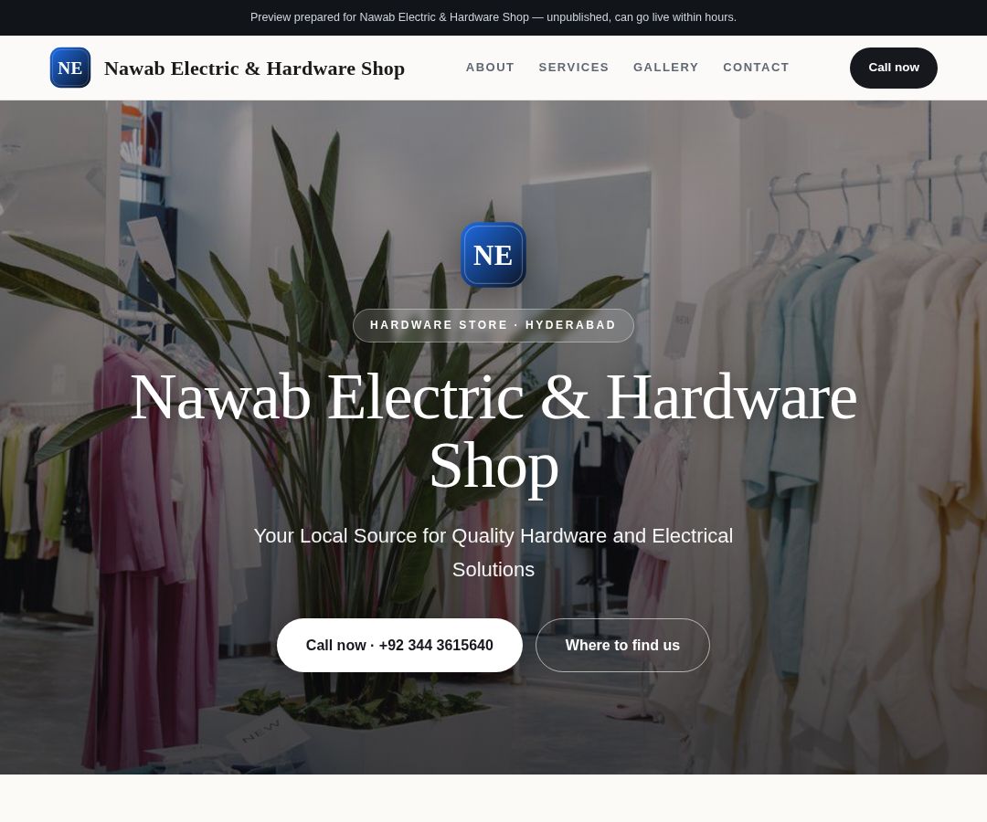 Nawab Electric & Hardware Shop