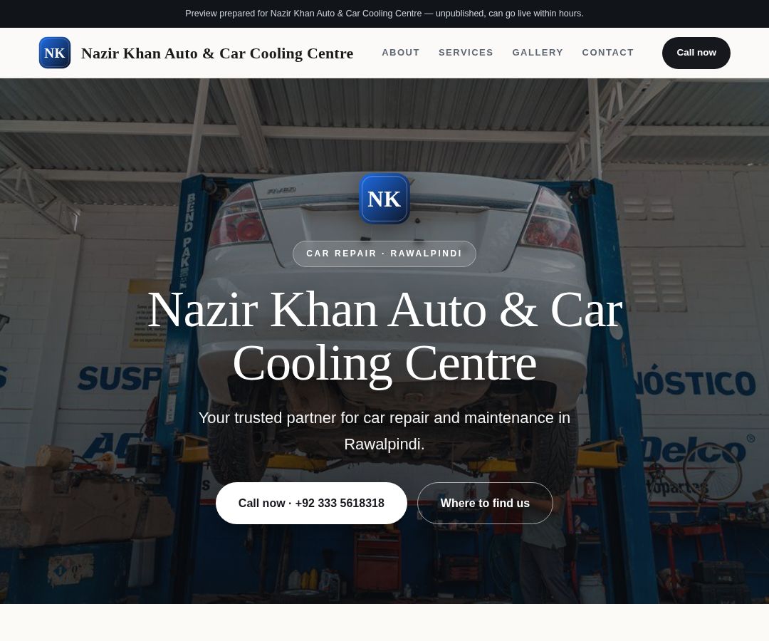 Nazir Khan Auto & Car Cooling Centre