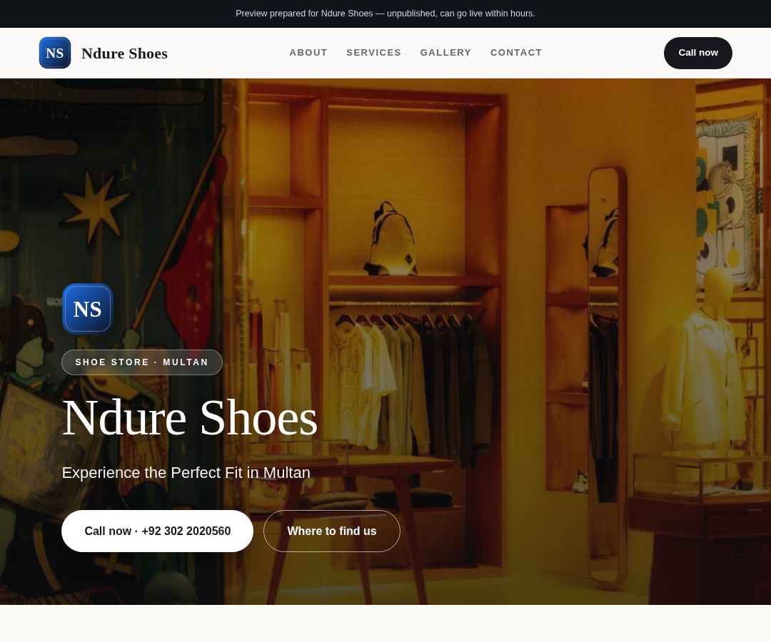 Ndure Shoes