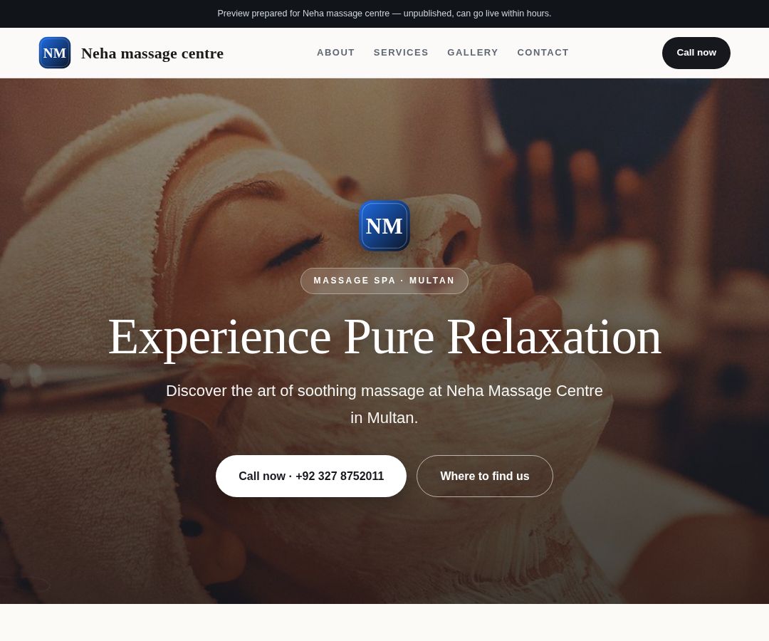 Neha massage centre