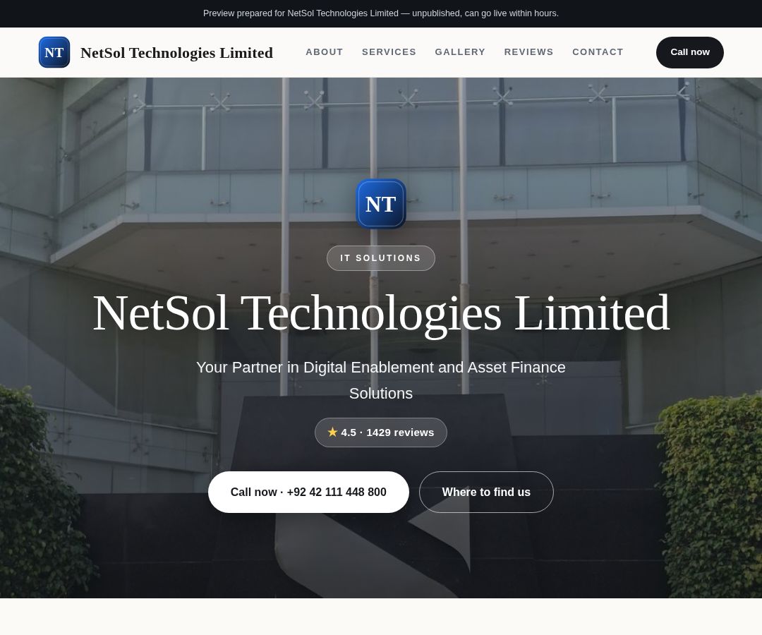 NetSol Technologies Limited