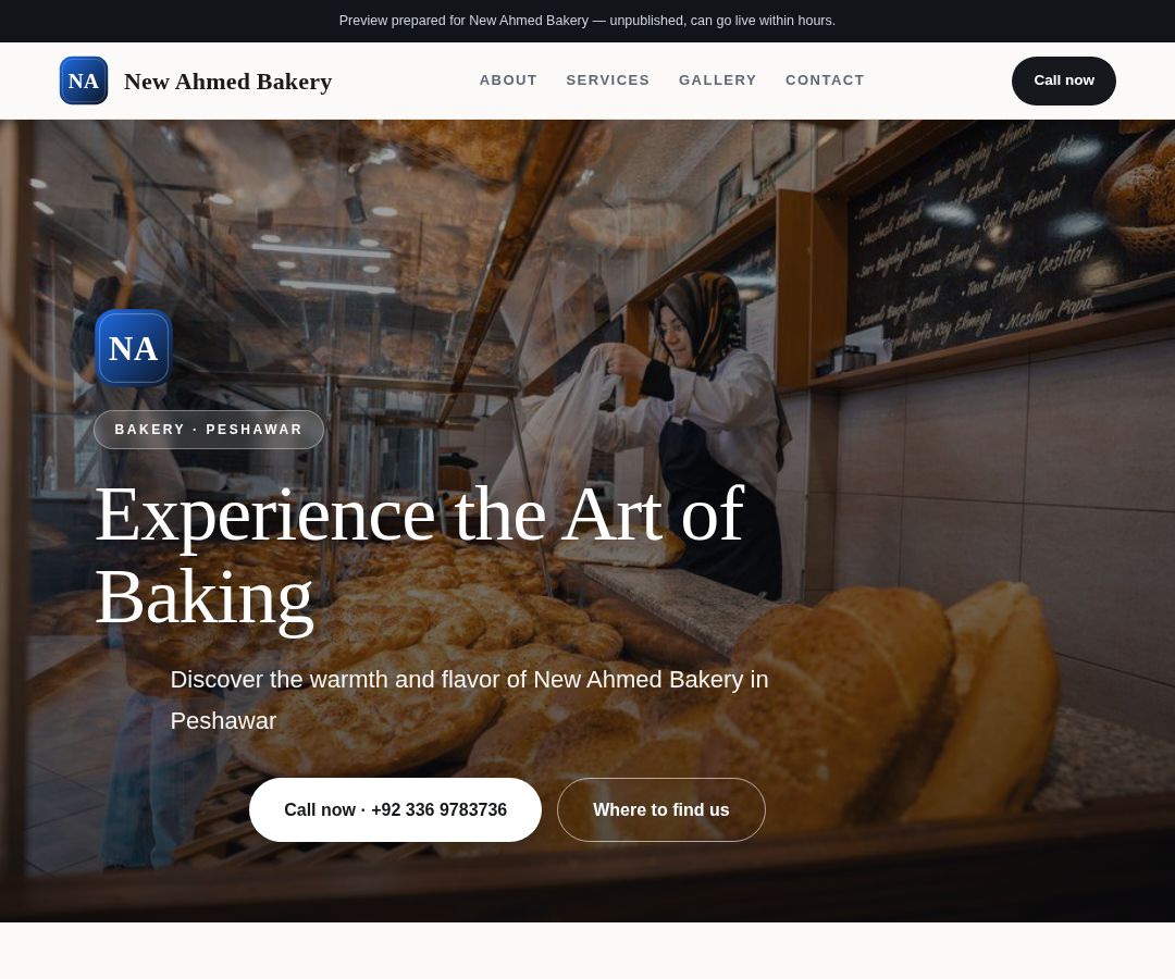 New Ahmed Bakery