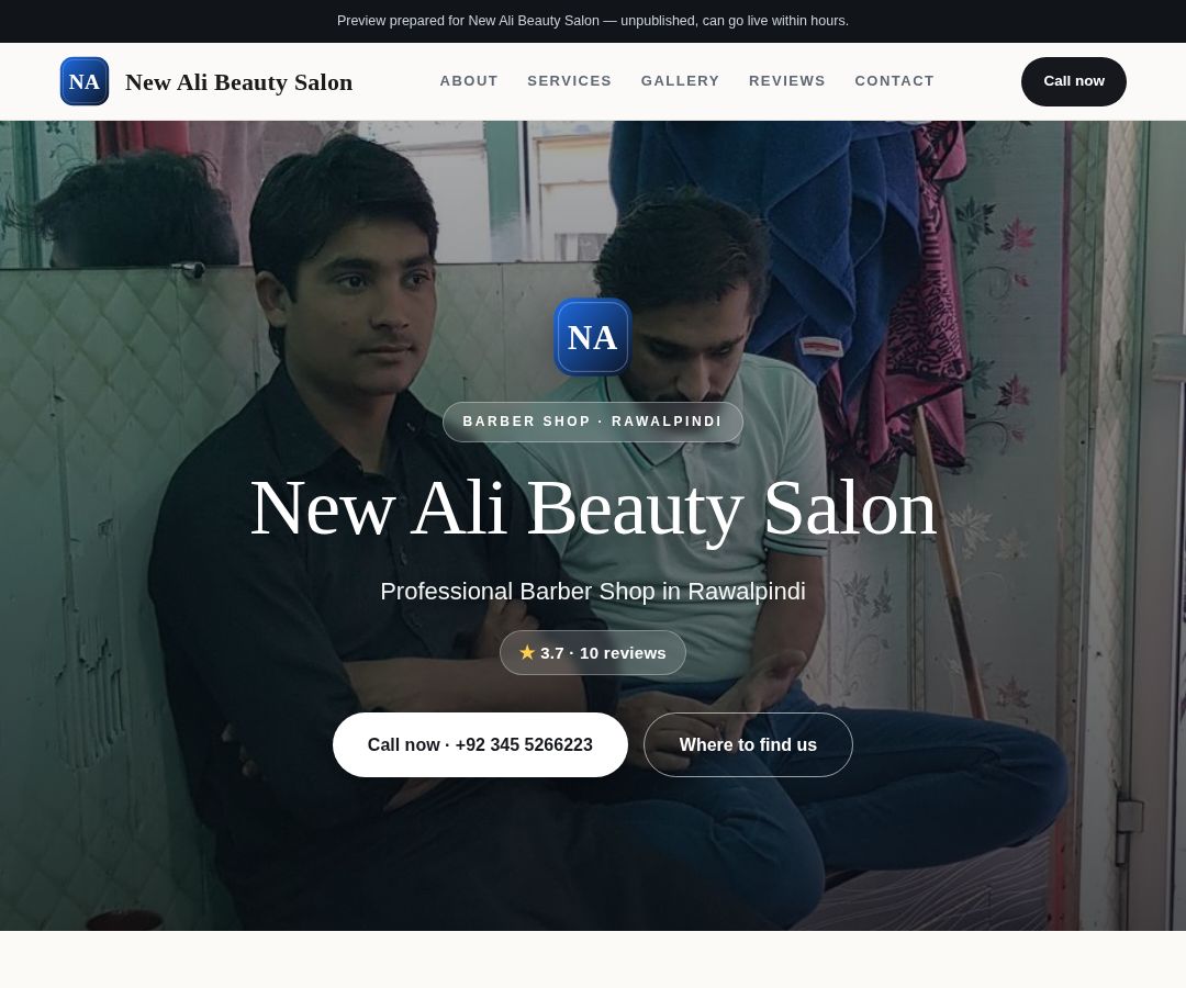 New Ali Beauty Salon