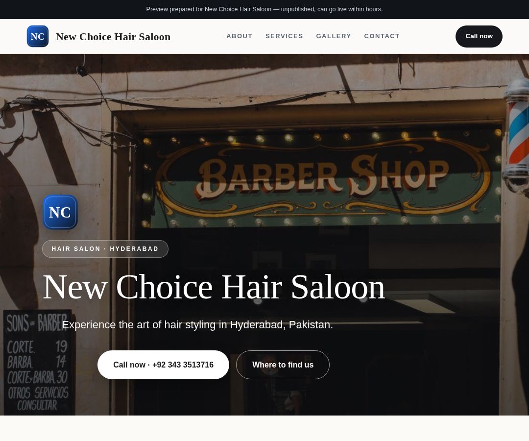New Choice Hair Saloon