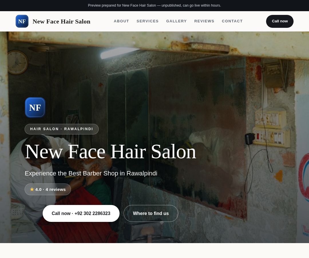 New Face Hair Salon