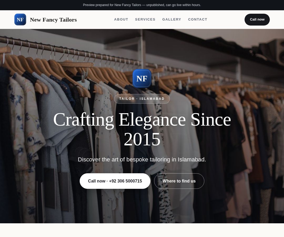 New Fancy Tailors