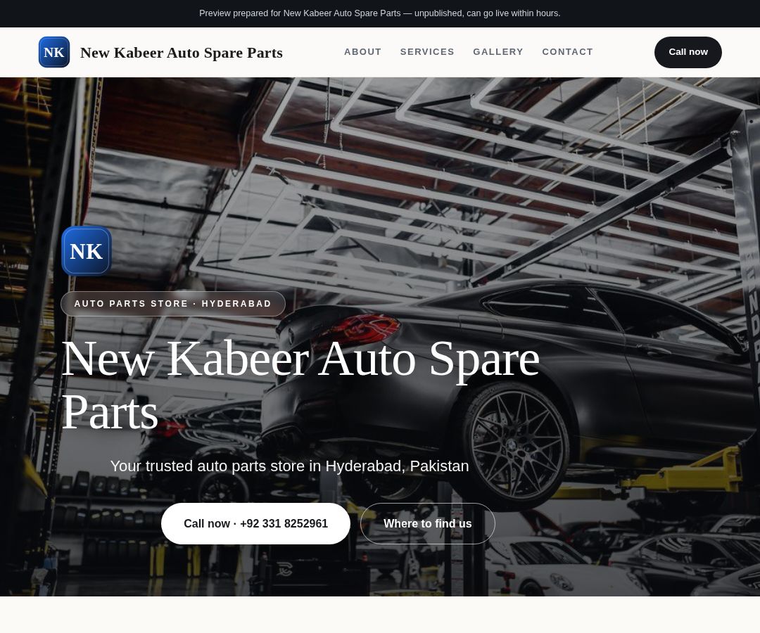 New Kabeer Auto Spare Parts