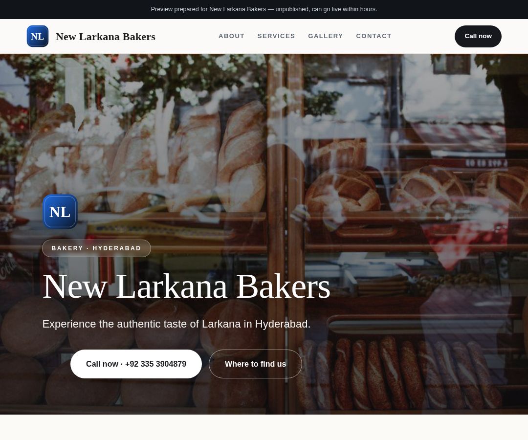 New Larkana Bakers