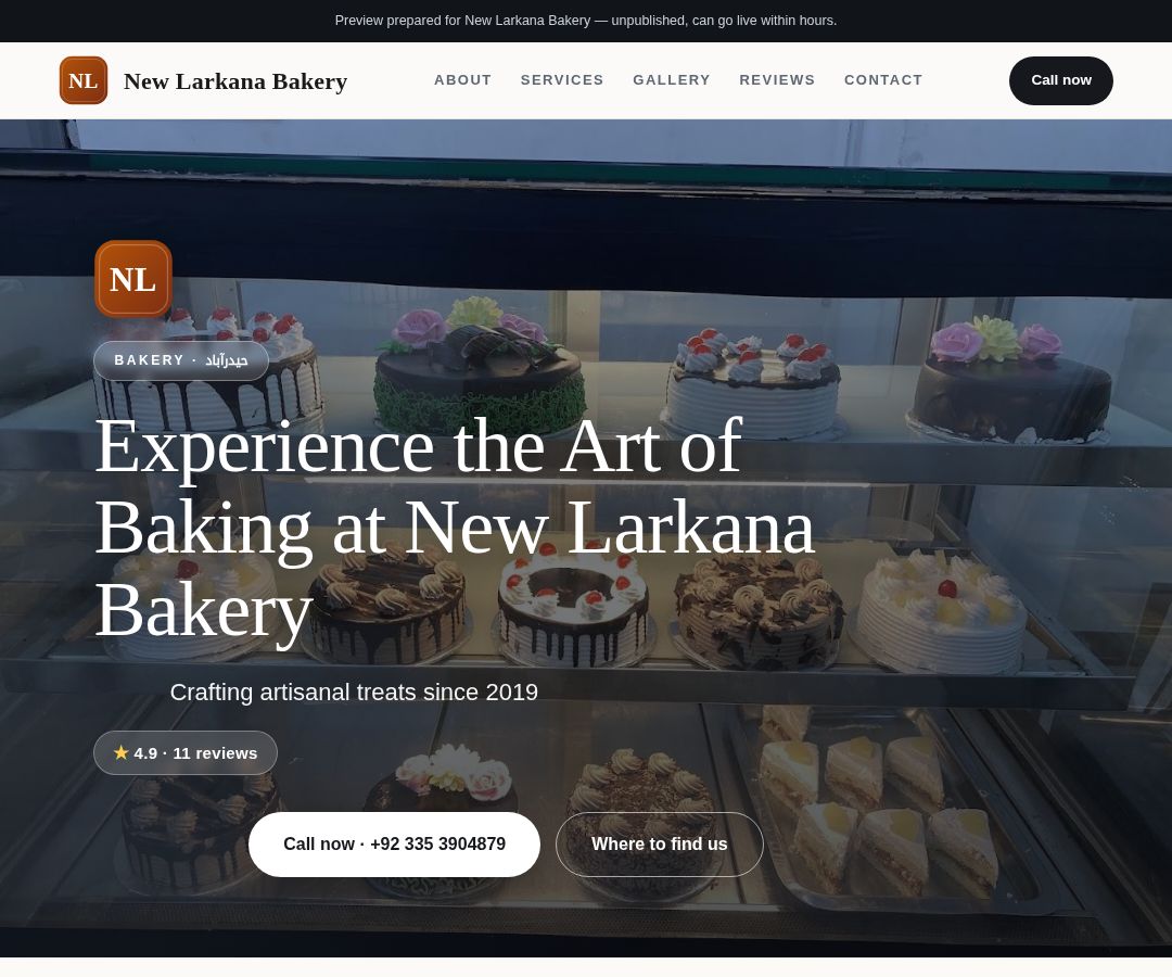 New Larkana Bakery