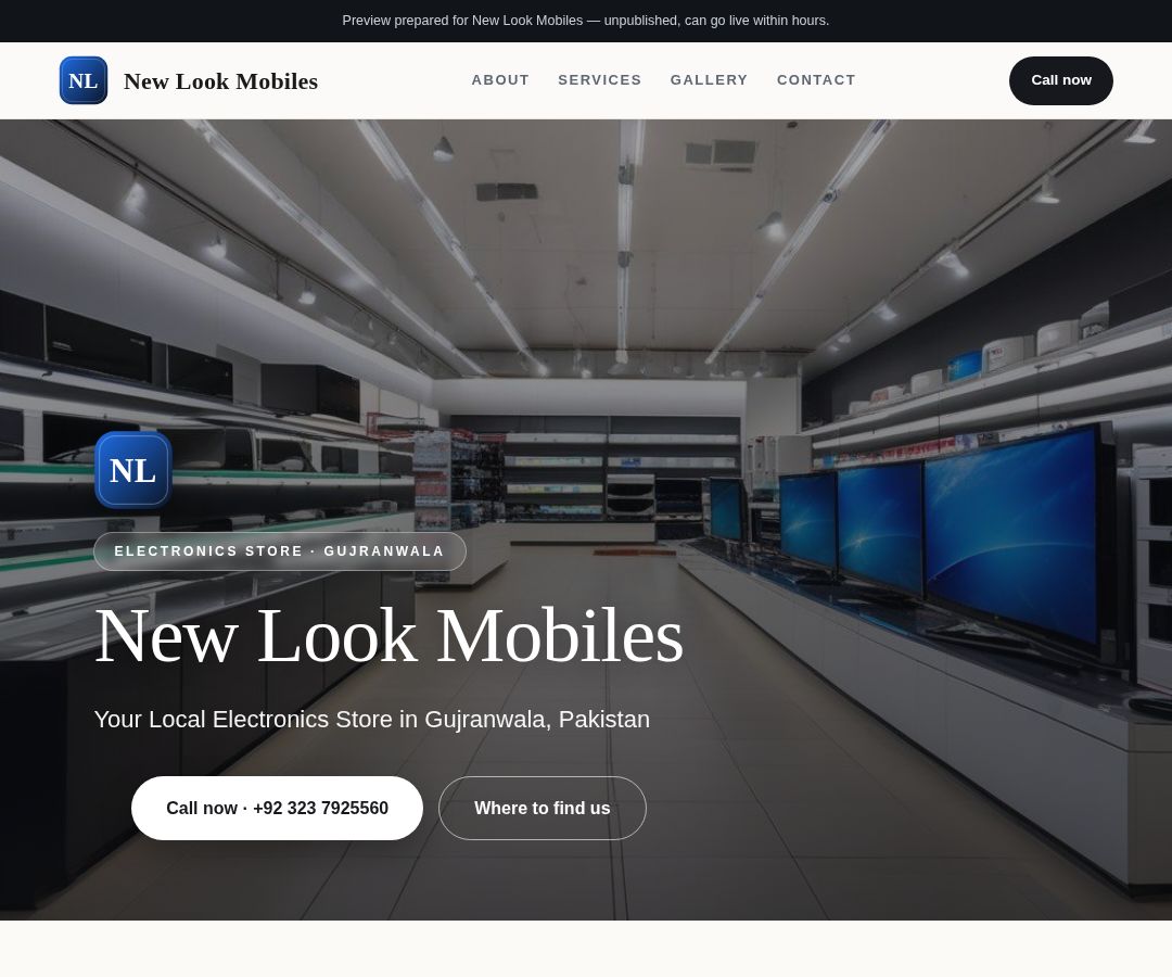 New Look Mobiles