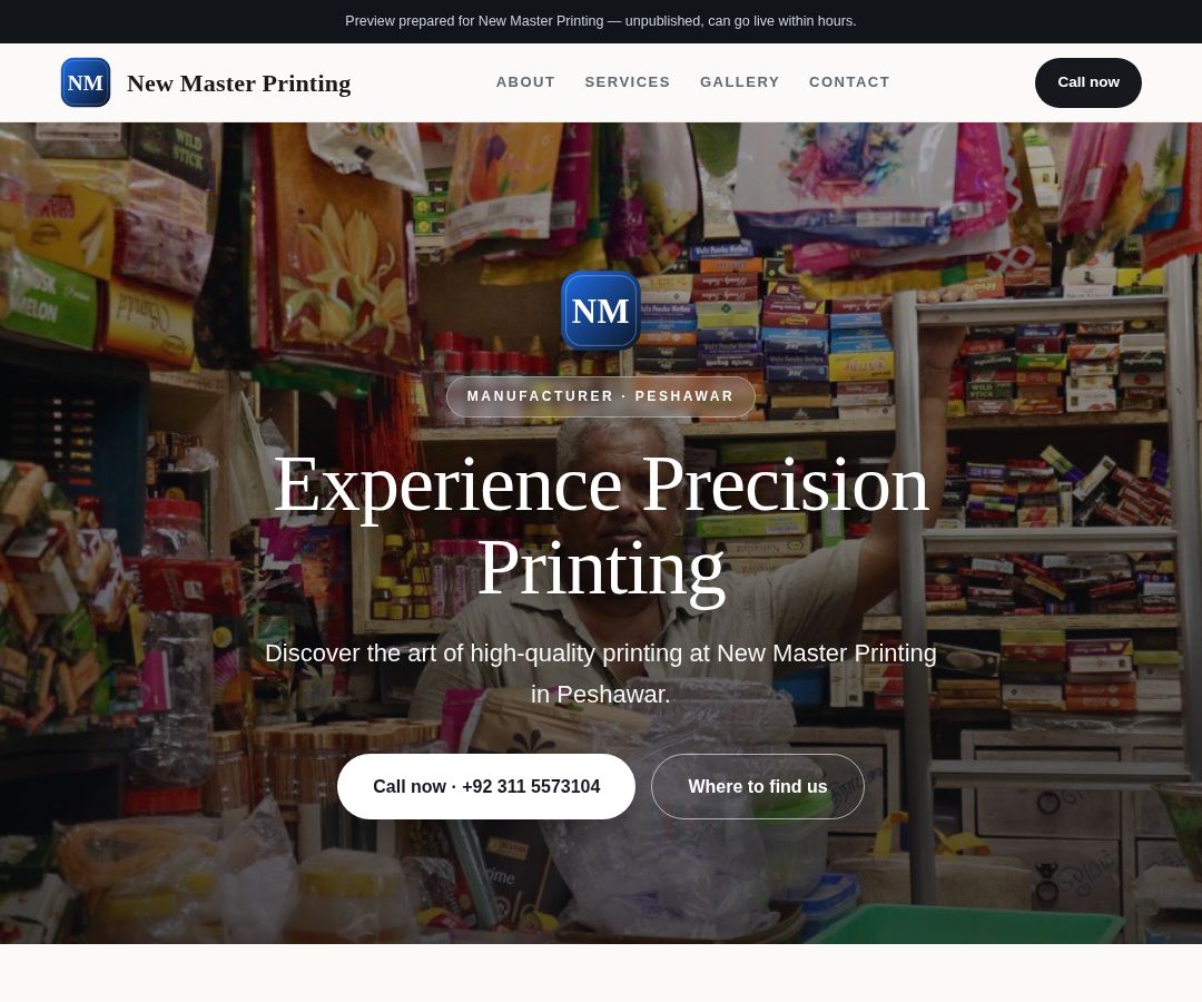 New Master Printing