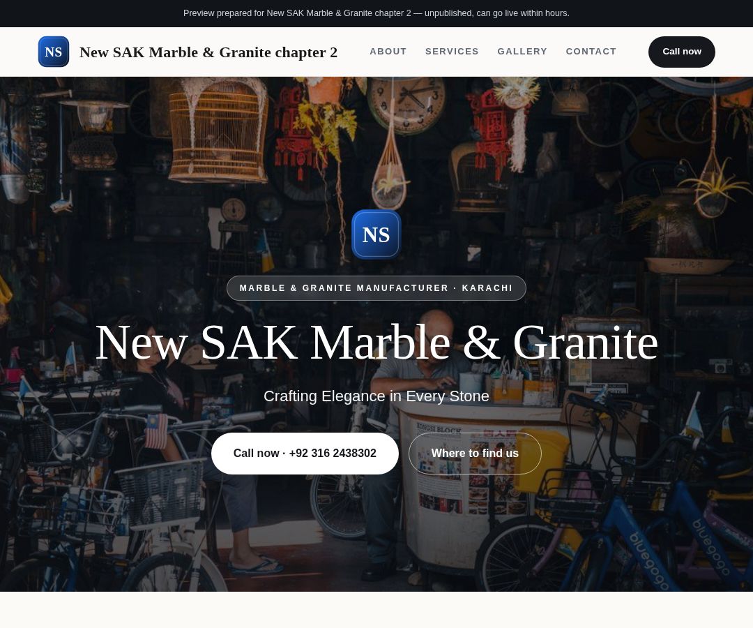 New SAK Marble & Granite chapter 2