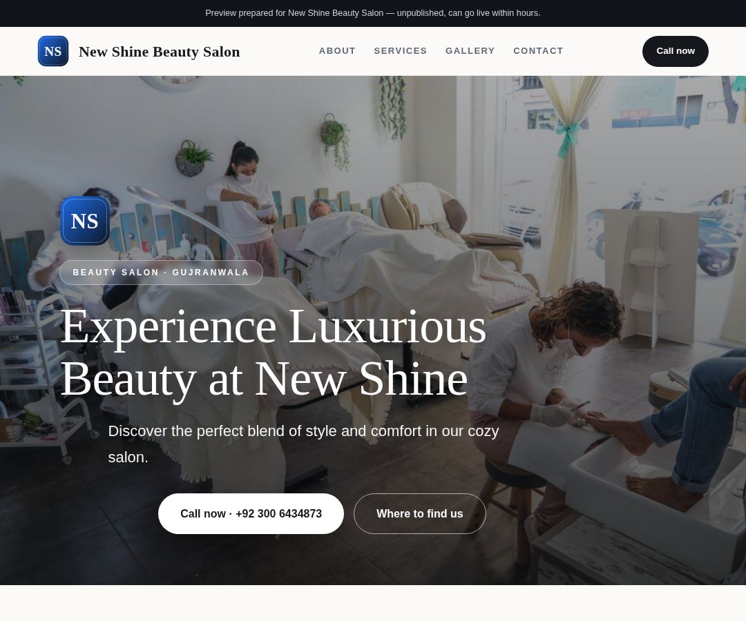 New Shine Beauty Salon