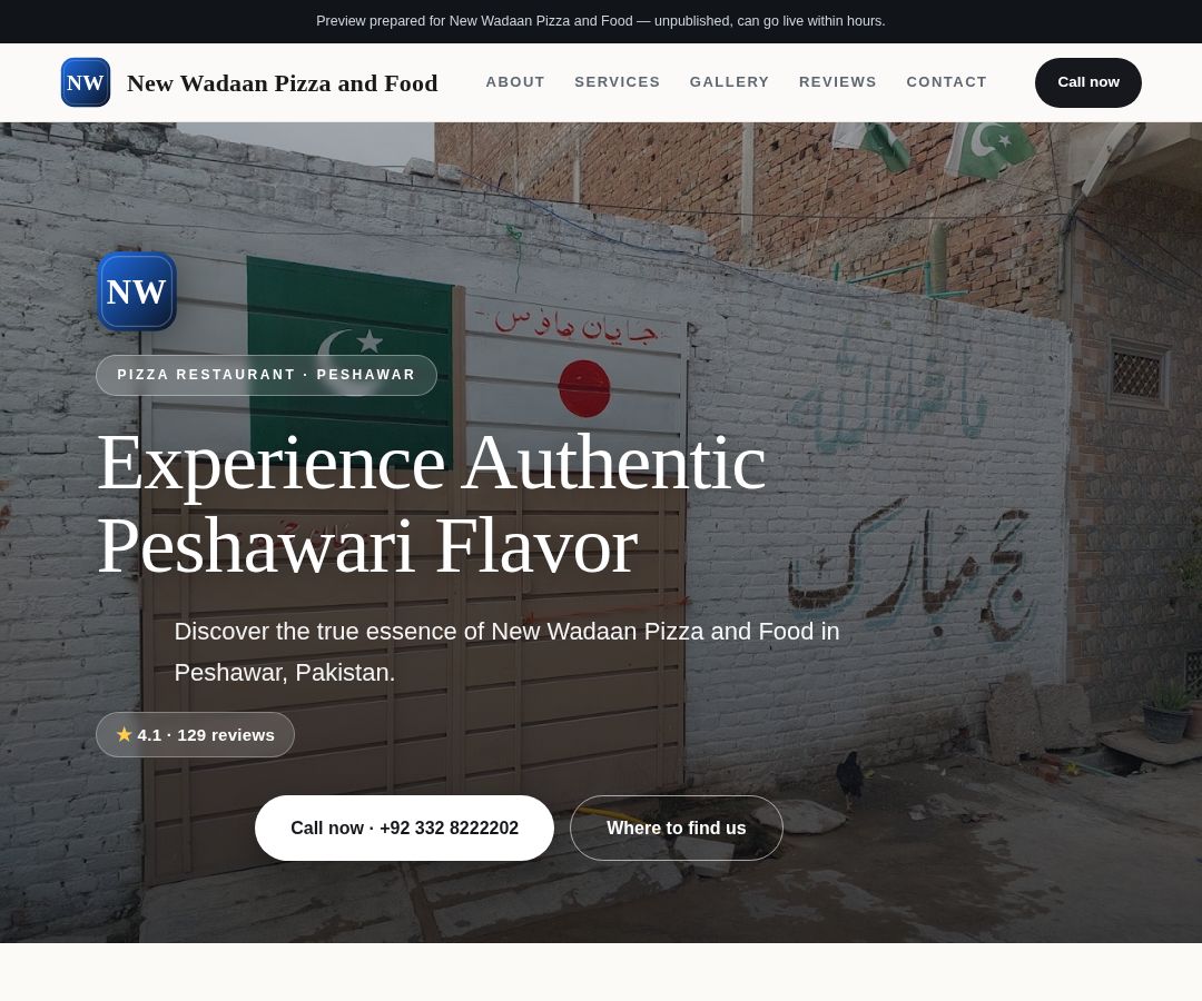 New Wadaan Pizza and Food