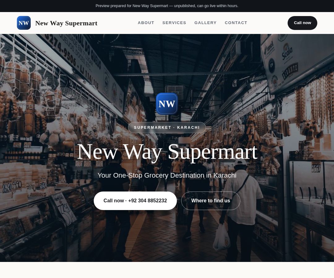 New Way Supermart