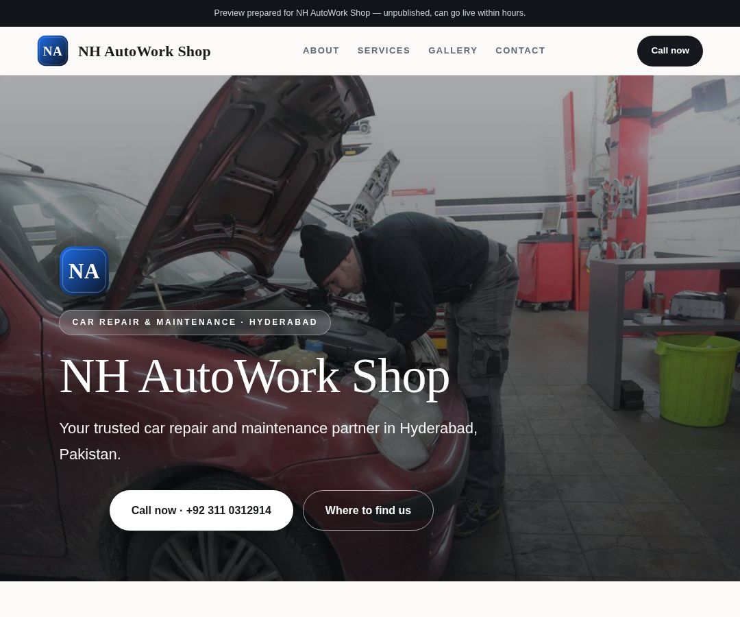 NH AutoWork Shop