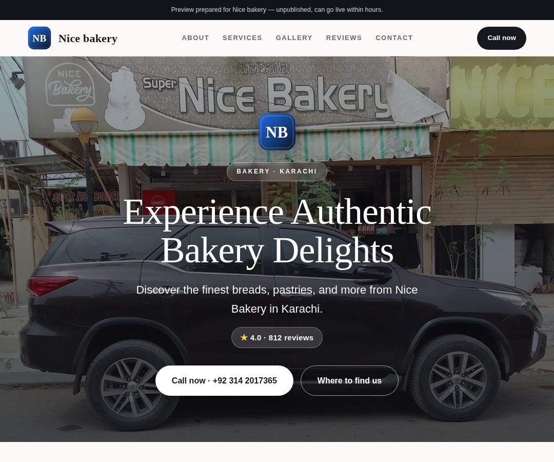 Nice bakery