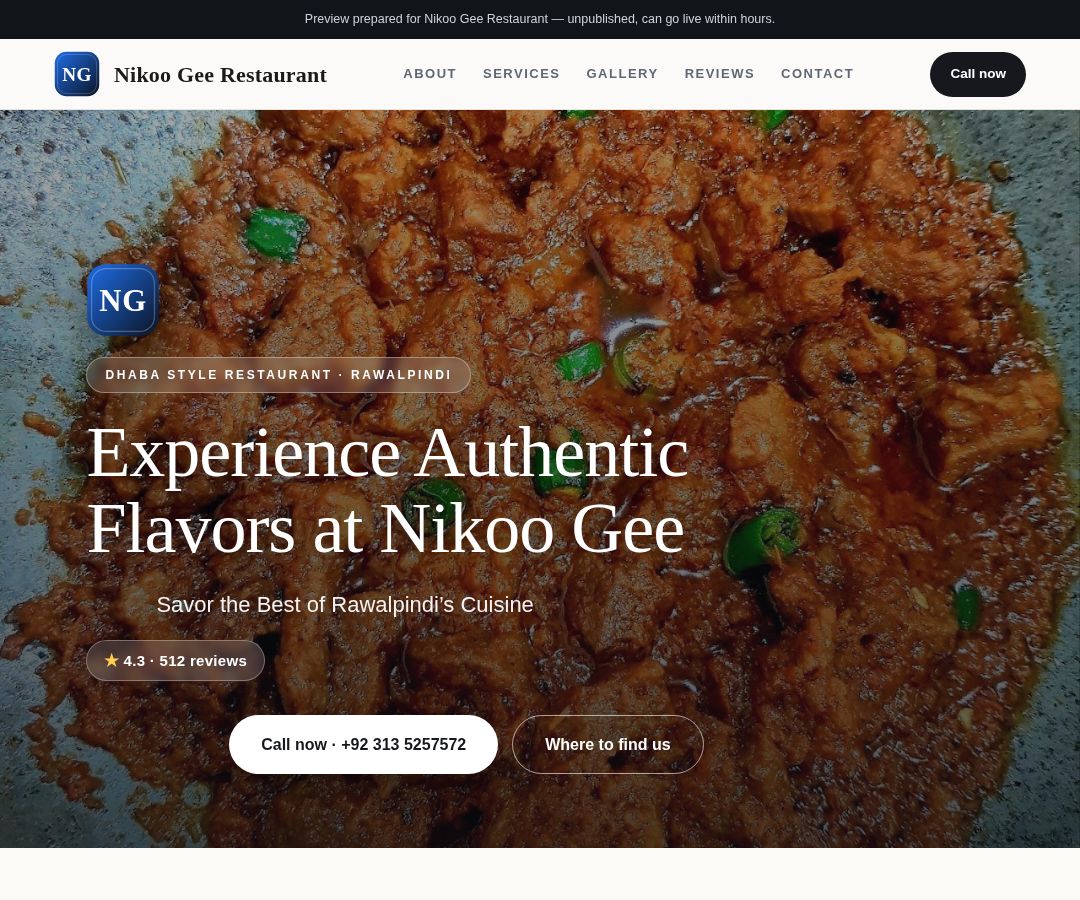 Nikoo Gee Restaurant