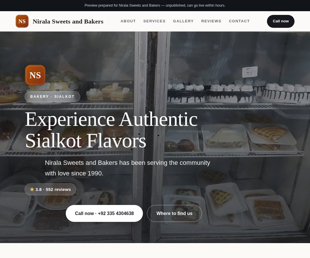 Nirala Sweets and Bakers