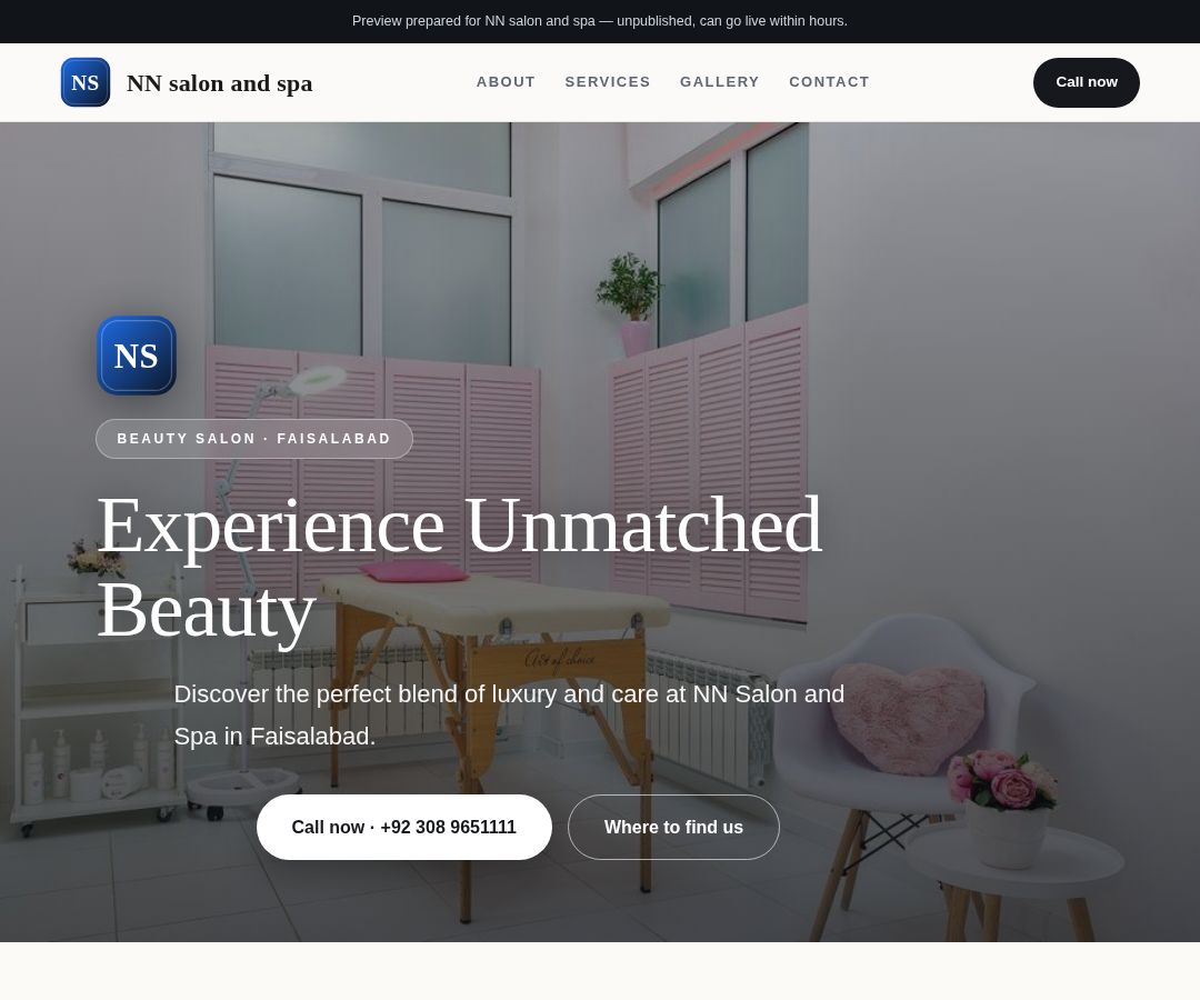 NN salon and spa