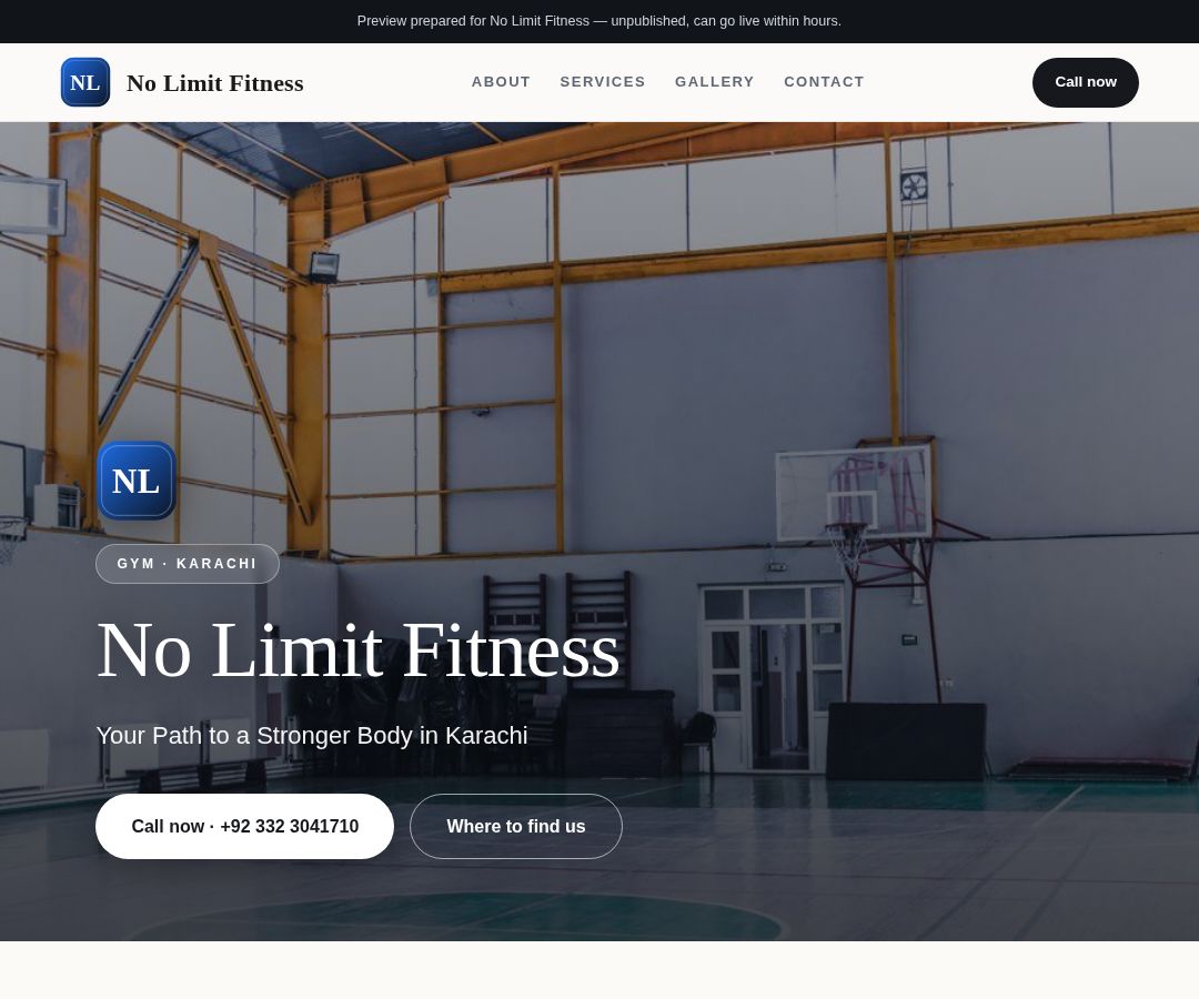No Limit Fitness