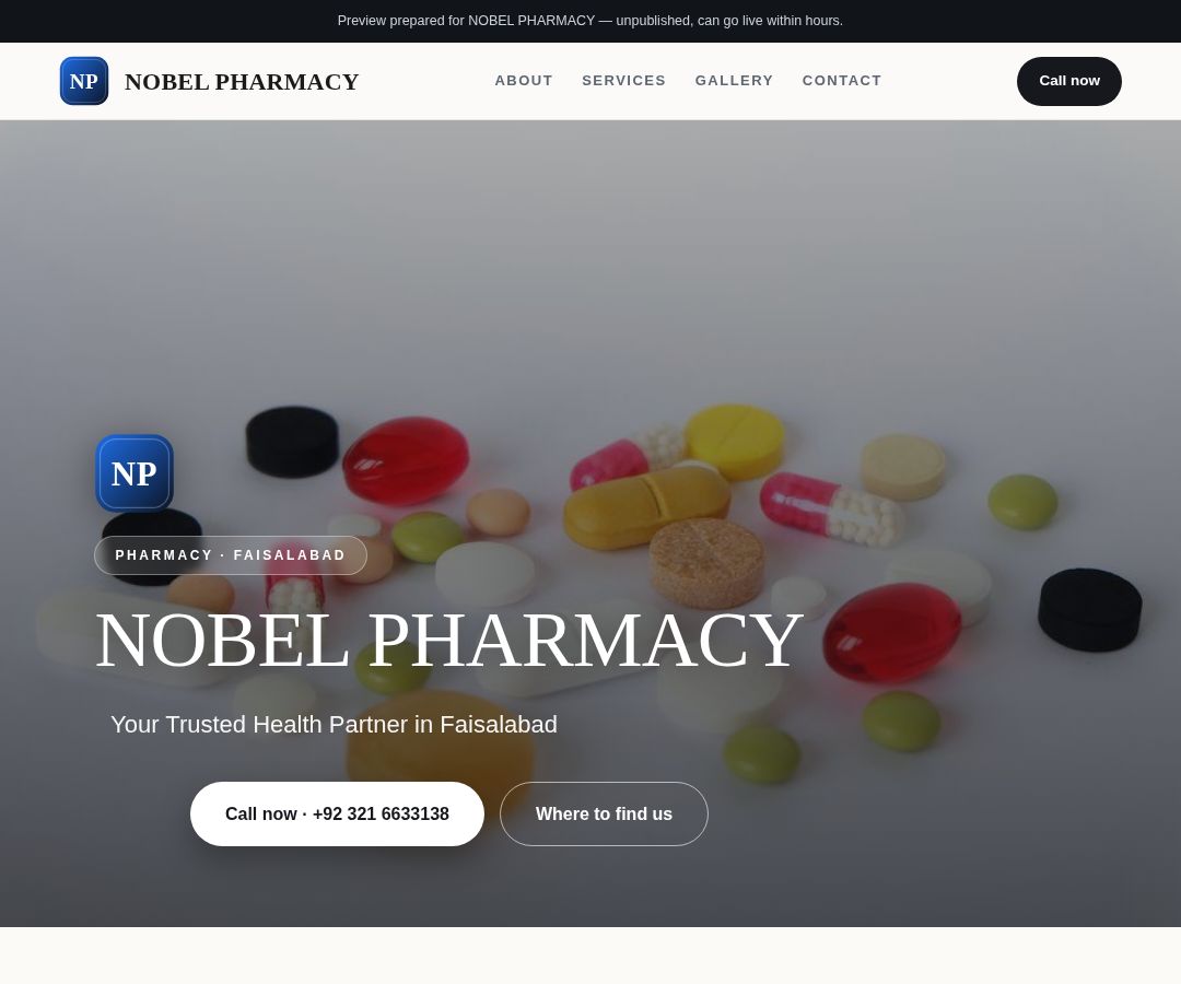 NOBEL PHARMACY