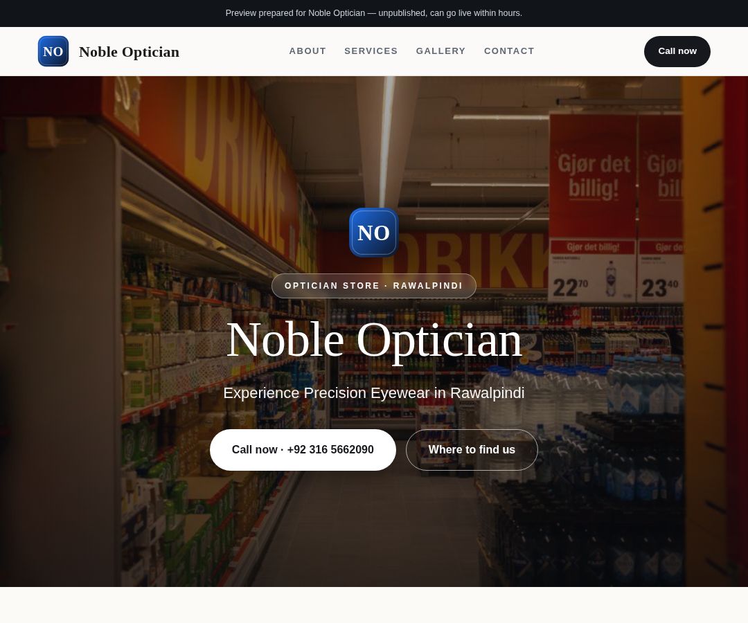 Noble Optician
