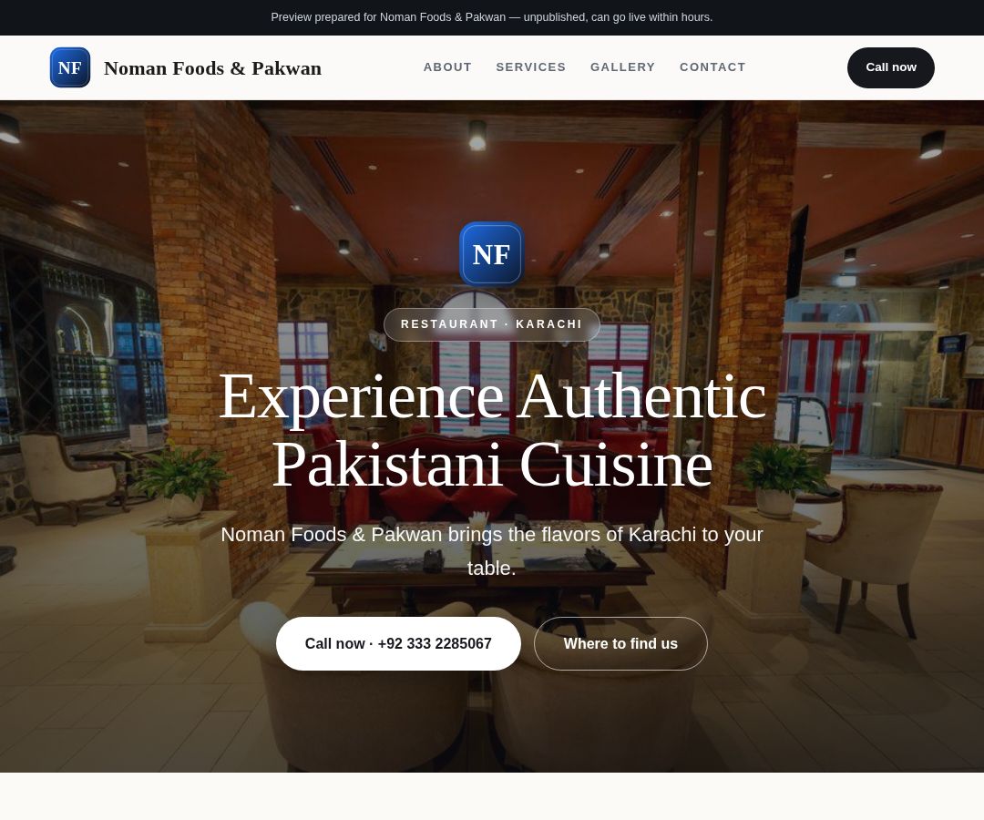 Noman Foods & Pakwan
