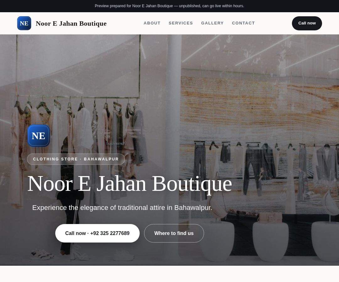Noor E Jahan Boutique