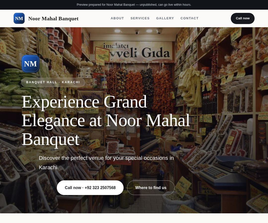 Noor Mahal Banquet