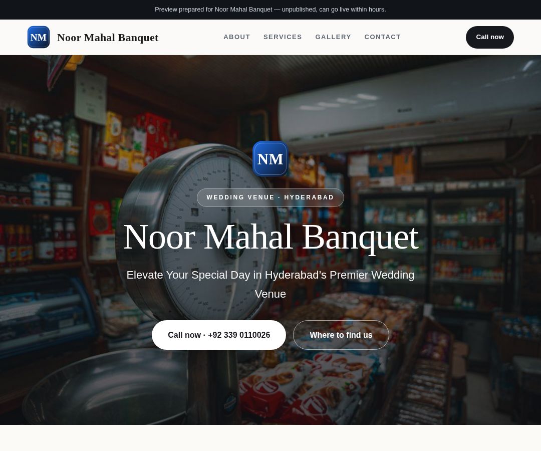 Noor Mahal Banquet
