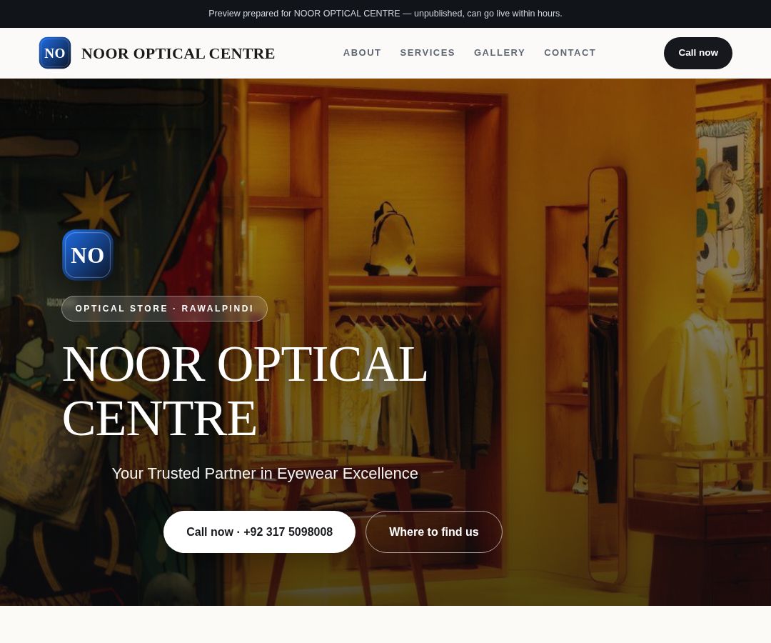 NOOR OPTICAL CENTRE