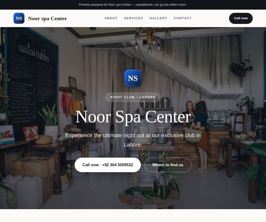 Noor spa Center